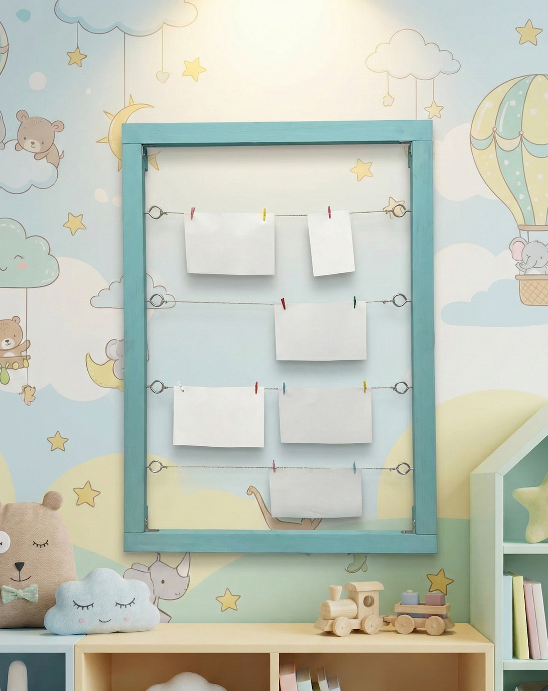 Kids Art Achievement Board