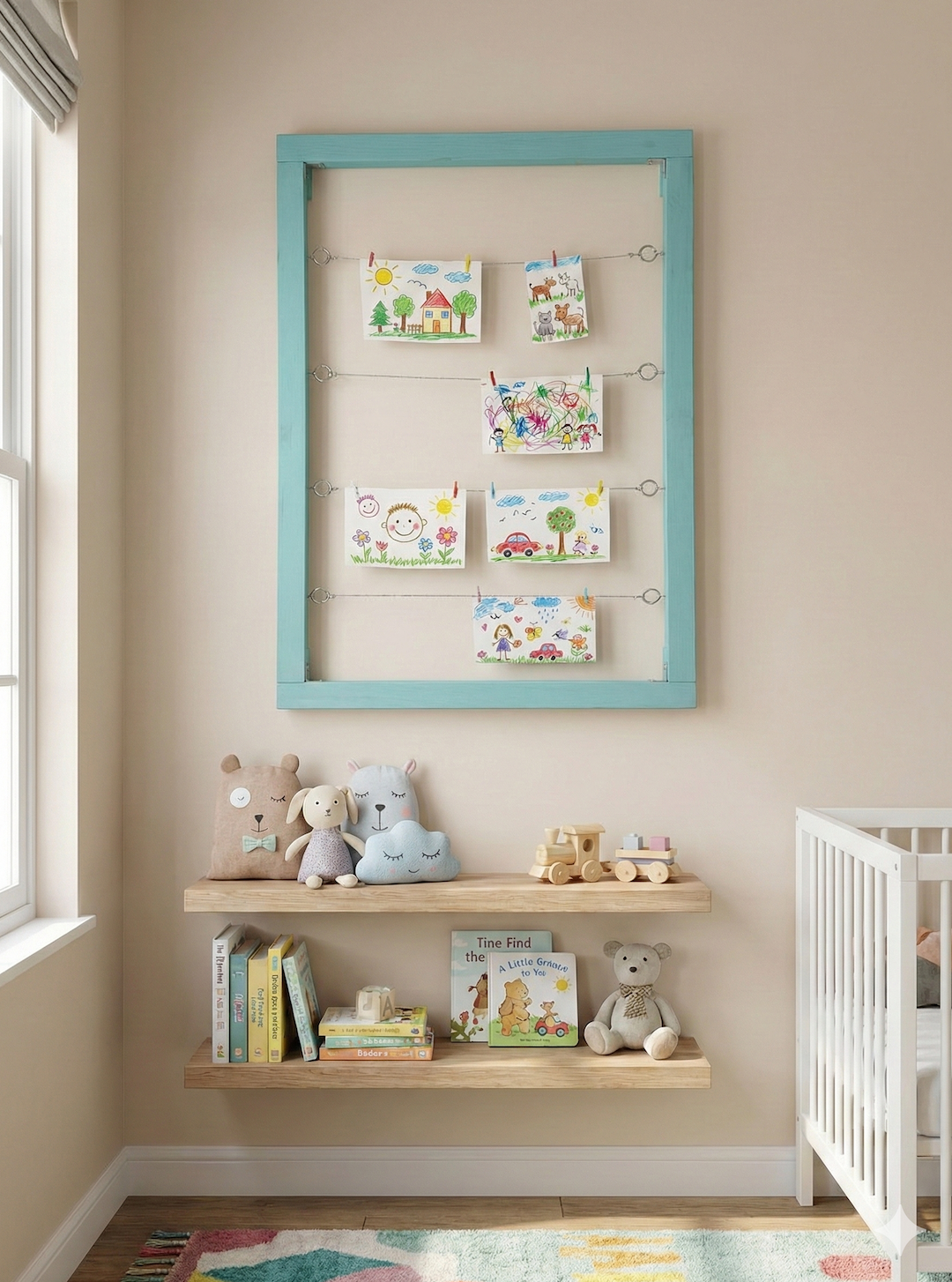 Kids Art Achievement Board